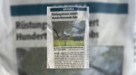 Nackte Propaganda fürs Militär und für Rüstungsausgaben