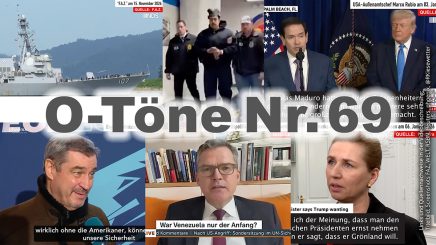 Wir können uns nicht mehr auf Amerikaner verlassen“ – O-Töne zu Trump, Venezuela und Grönland