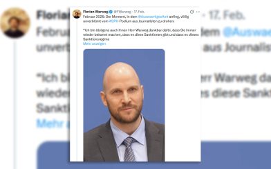 „Das Desinformationssanktionsregime der Europäischen Union“ – Meinungs- und Pressefreiheit in Lebensgefahr