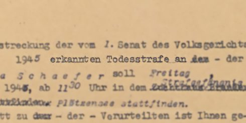 Susanne Marie Schäfer als „unbelehrbare Staatsfeindin“ zum Tode verurteilt – Gedanken zur Meinungsfreiheit