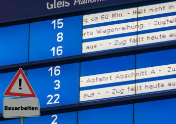 Die Bahn aktuell: Mangelnde Sicherheit, eingefrorene Baustellen, schrumpfender Güterverkehr und kollabierende Rolltreppen