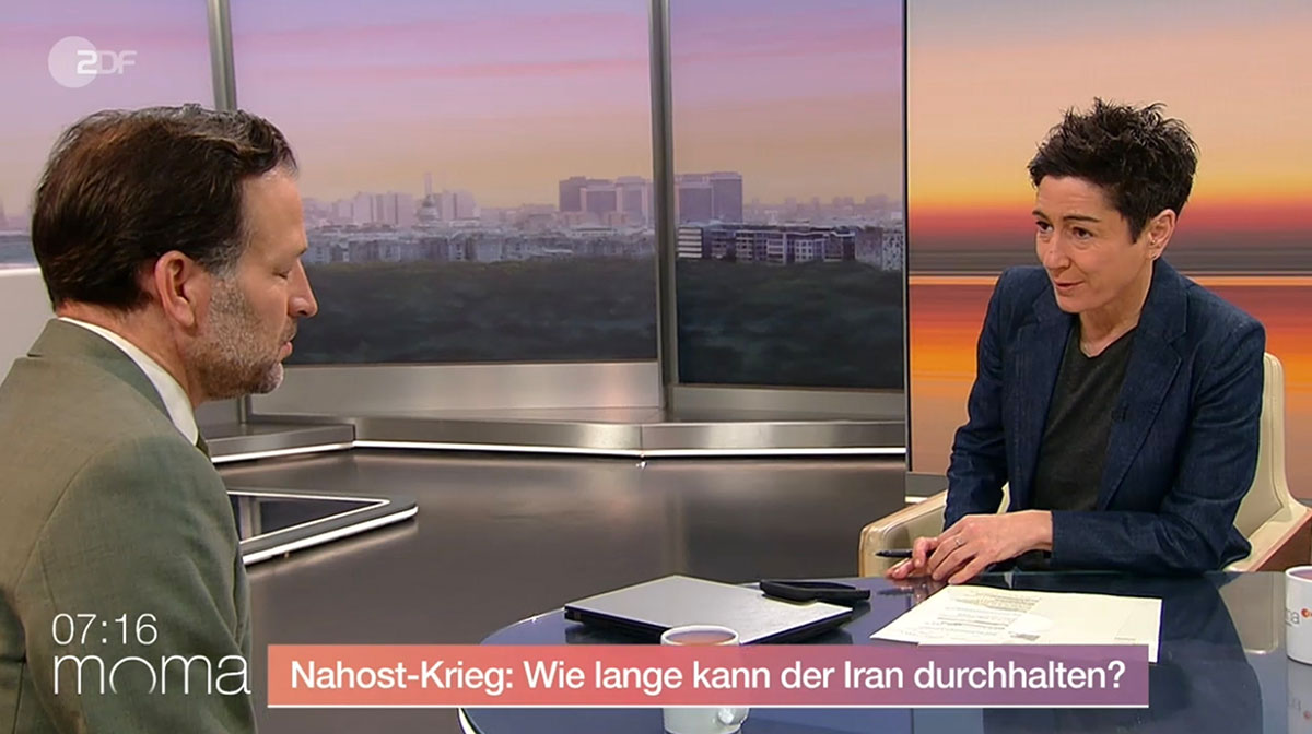 „Der Iran ist ein völkerrechtswidriges Regime“ – Frau Hayali, es reicht!