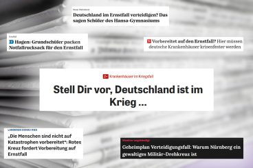 Notfall, Ernstfall, Verteidigungsfall, Kriegsfall: Was soll das?