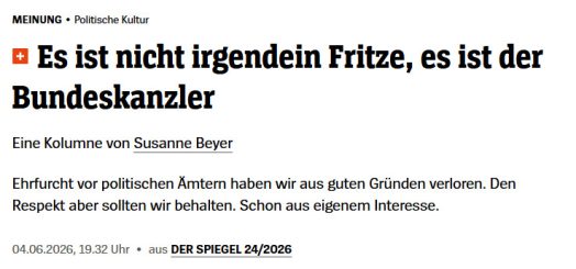 Der Bundeskanzler ist kein König: Das hat der Spiegel nicht verstanden