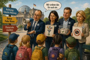 Leben in der betreuten Demokratie: Warum der Kampf für den Erhalt der Meinungsfreiheit keine Frage von Links oder Rechts ist