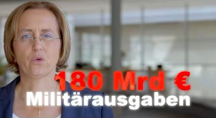 Die AfD kritisiert die Rüstungsausgaben? Die Botschaft hör´ ich wohl, allein, mir fehlt der Glaube