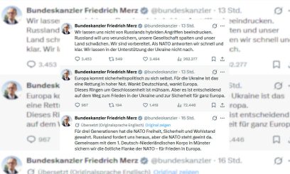 Merz: „Wir sind vorbereitet“ – Politik im Kriegswahn