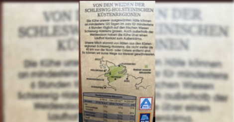Über die angeblich kurzen Wege der ALDI-Milch